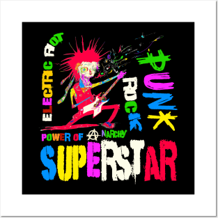 Punk Rock Superstar Posters and Art